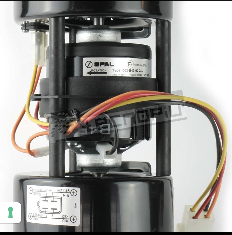 Вентилатор Spal 24V 002-B45-02 – Електрически индустриален вентилатор - Image 2